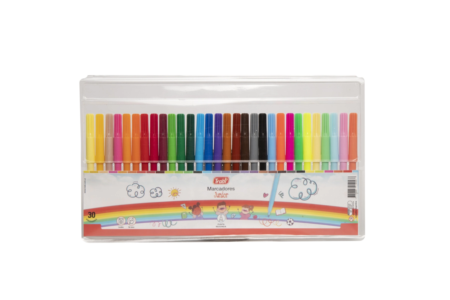 MARCADORES JUNIOR x30 SURTIDO TRABI