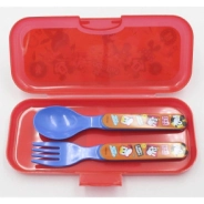 SET DE CUBIERTOS PLASTICOS MICKEY