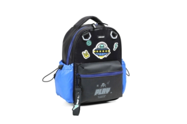 MOCHILA KINDER BOY CHIMOLA NEGRO