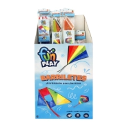 BARRILETE DIAMANTE FUN PLAY 60x70 CM 24 PIEZAS