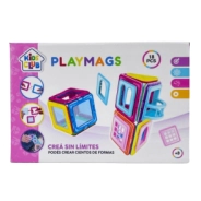 JUEGO DE BLOQUES MAGNETICOS 18 PZAS 16x10x4 CM
