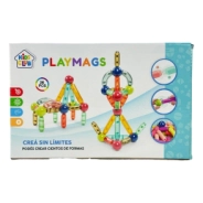 JUEGO DE BLOQUES MAGNETICOS 26 PZAS 27x17x5 CM