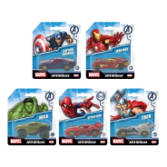 AUTITOS METALICOS AVENGERS SURTIDO 14x12x4 CM