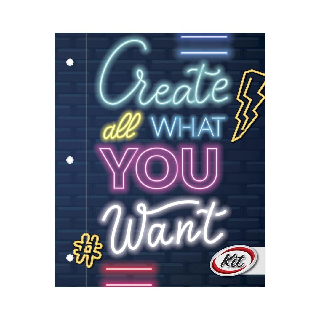 CARPETA NRO 3 KIT NEON