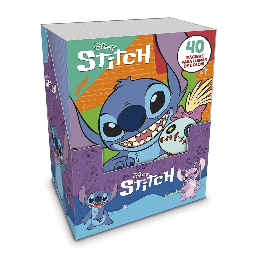 LIBRO COLOREAR STITCH