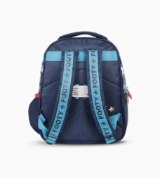 MOCHILA ESPALDA 13" CON LUZ CHAMPIONS LEAGUE FOOTY AZUL