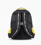 MOCHILA ESPALDA 18" CON LUZ LED GORILLA FOOTY NEGRO
