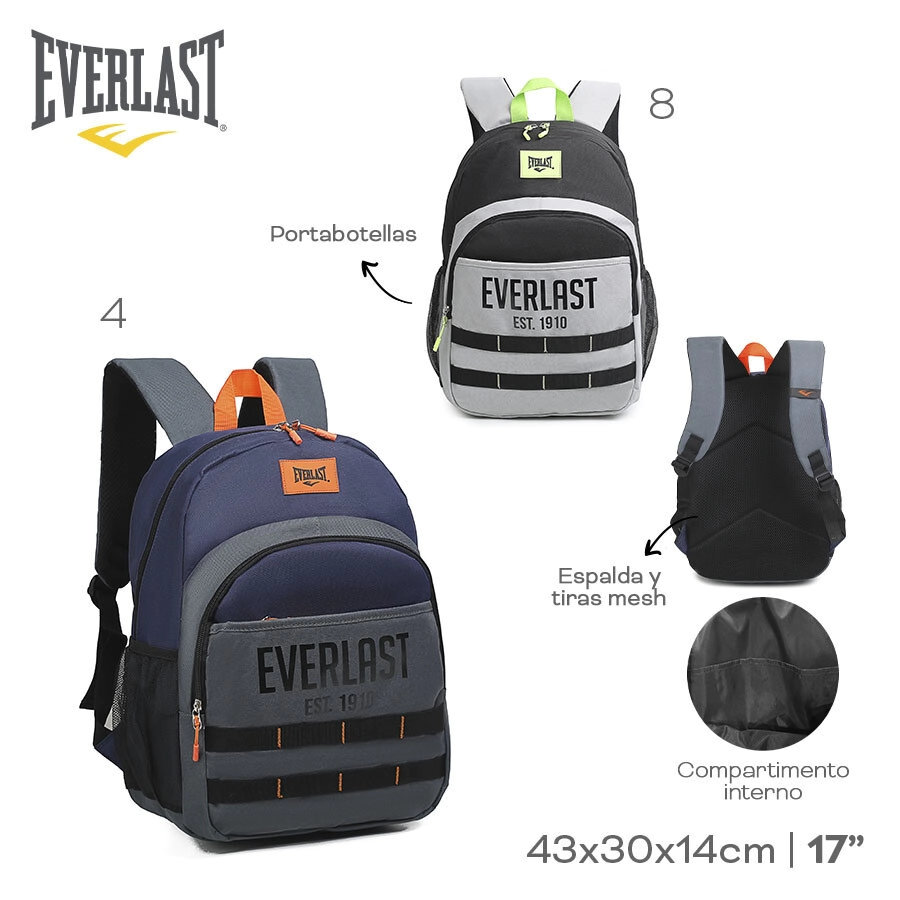 MOCHILA EVERLAST AZUL