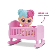 LITTLE DOLLS GLITTER MUÑECA + CUNA ISAKITO