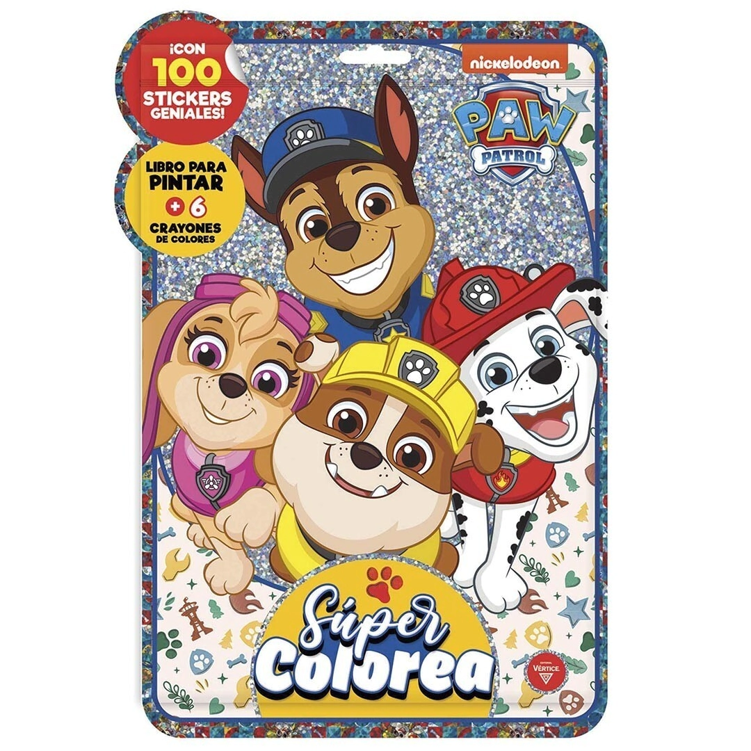 FLOW PACK SUPER COLOREA PAW PATROL