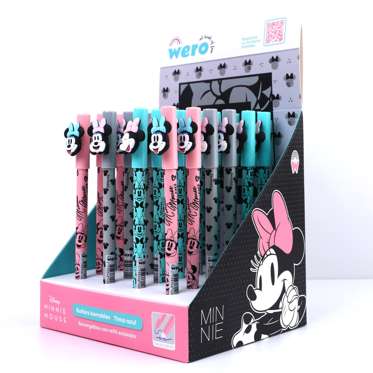 ROLLER BORRABLE MINNIE WERO
