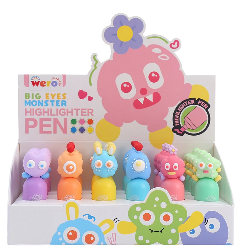 MINI RESALTADORES MONSTERS WERO