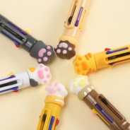 BOLIGRAFO 8 COLORES PAWS WERO