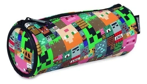 CARTUCHERA TUBO MINECRAFT MOOVING
