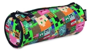 CARTUCHERA TUBO MINECRAFT MOOVING