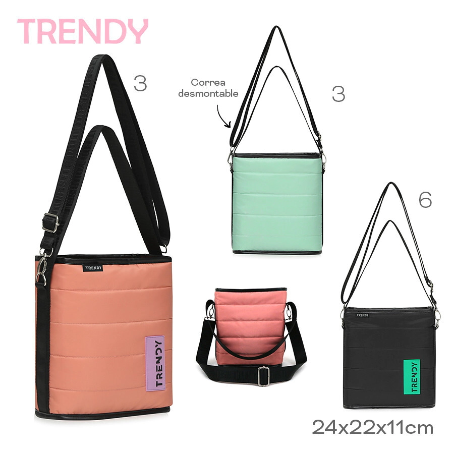 MORRAL MATERO TRENDY NARANJA