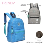 MOCHILA TRENDY CELESTE