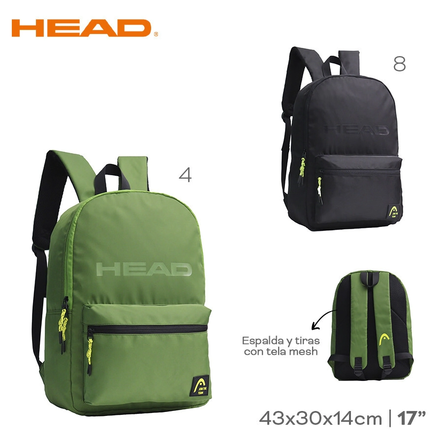 MOCHILA HEAD VERDE