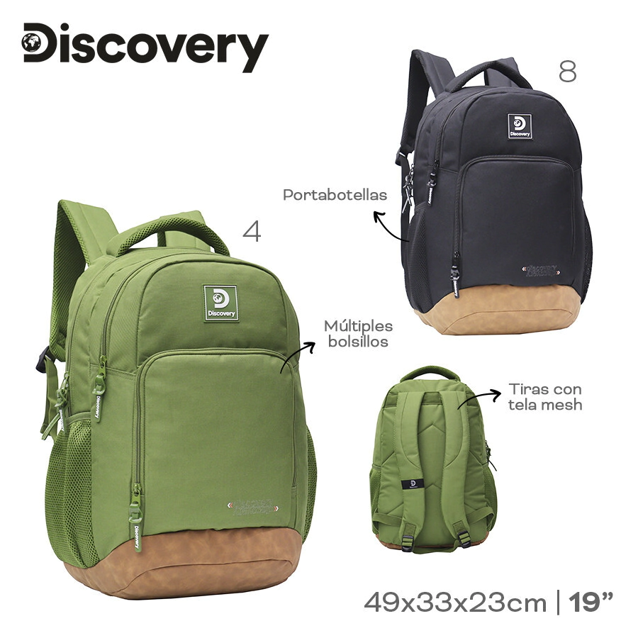 MOCHILA DISCOVERY NEGRO