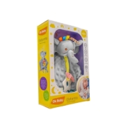 ELEFANTE DE APEGO GRIS