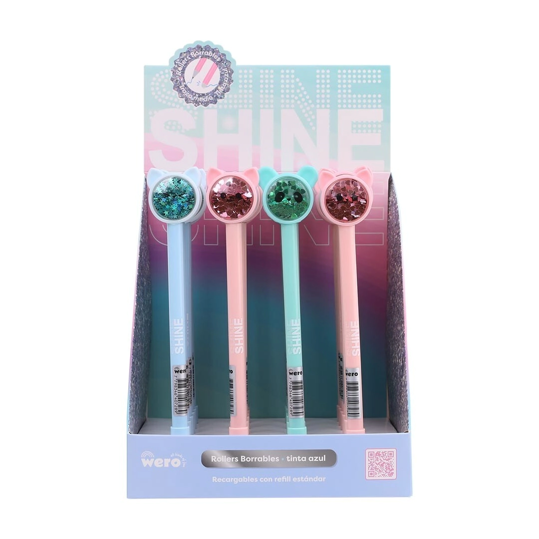 ROLLER BORRABLE SHINE WERO