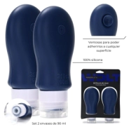 SET ENVASES PARA RELLENAR VIAJE x2 DE 90 ML WANDERLUST