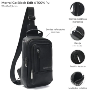 MORRAL GO BLACK EDIT WANDERLUST 28x18x6,5 CM