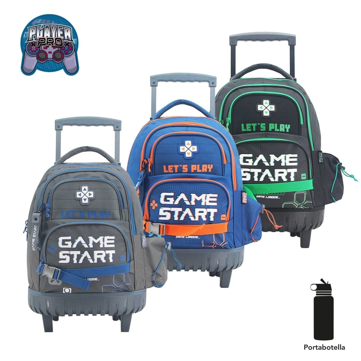 MOCHILA CARRO GAMER 18