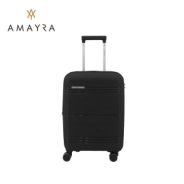 VALIJA 20" PP NEGRA AMAYRA