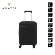 VALIJA 20" PP NEGRA AMAYRA