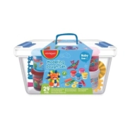 CAJA DE PP CON MASA + HERRAMIENTAS + ACCESORIOS