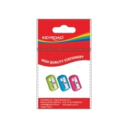 SACAPUNTAS PLASTICO SLIM BOLSITA x3