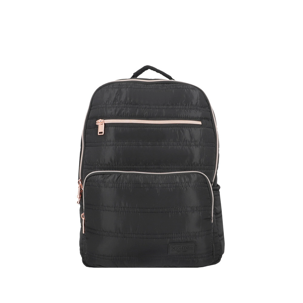 MOCHILA BACKPACK NEBRASKA 5XT BLACK/ROSE GOLD XTREM