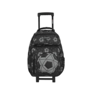 MOCHILA CARRO RUN 5XT BLACK FOOTBALL XTREM