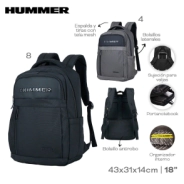 MOCHILA PORTANOTEBOOK HUMMER