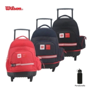 MOCHILA CON CARRO WILSON 18" ROJO