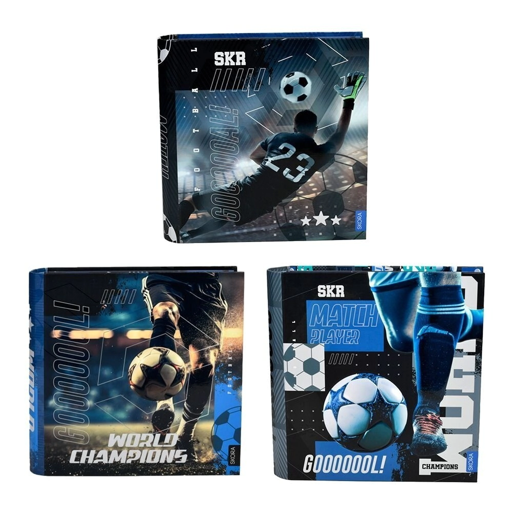 CARPETA ESCOLAR 3X40 FUTBOL SKORA