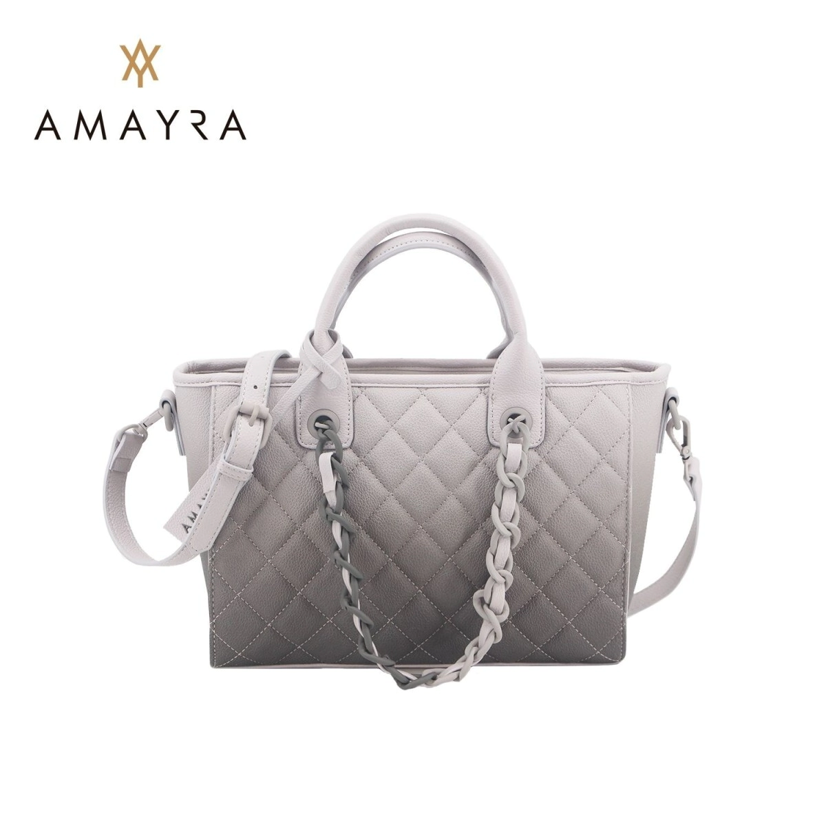CARTERA AMAYRA GRIS
