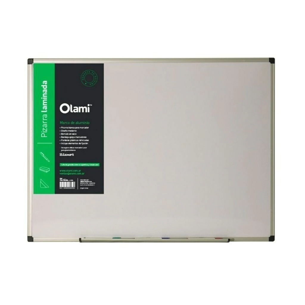 Pizarra Blanca Laminada 45x60