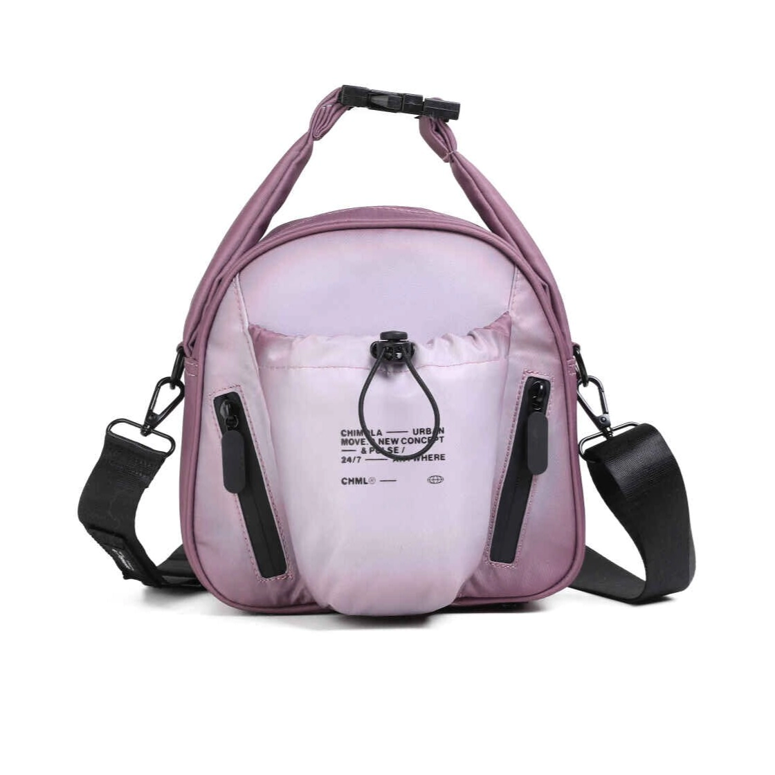 BANDOLERA FLOW CHIMOLA PALE PINK
