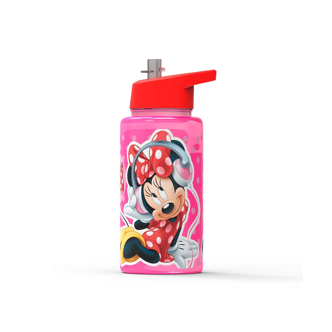 Botella 500 ml Straw Top Minnie