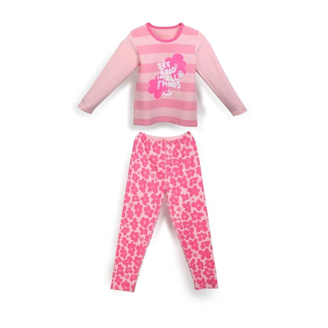 PIJAMA FLOWERS CHIMOLA TALLE 100