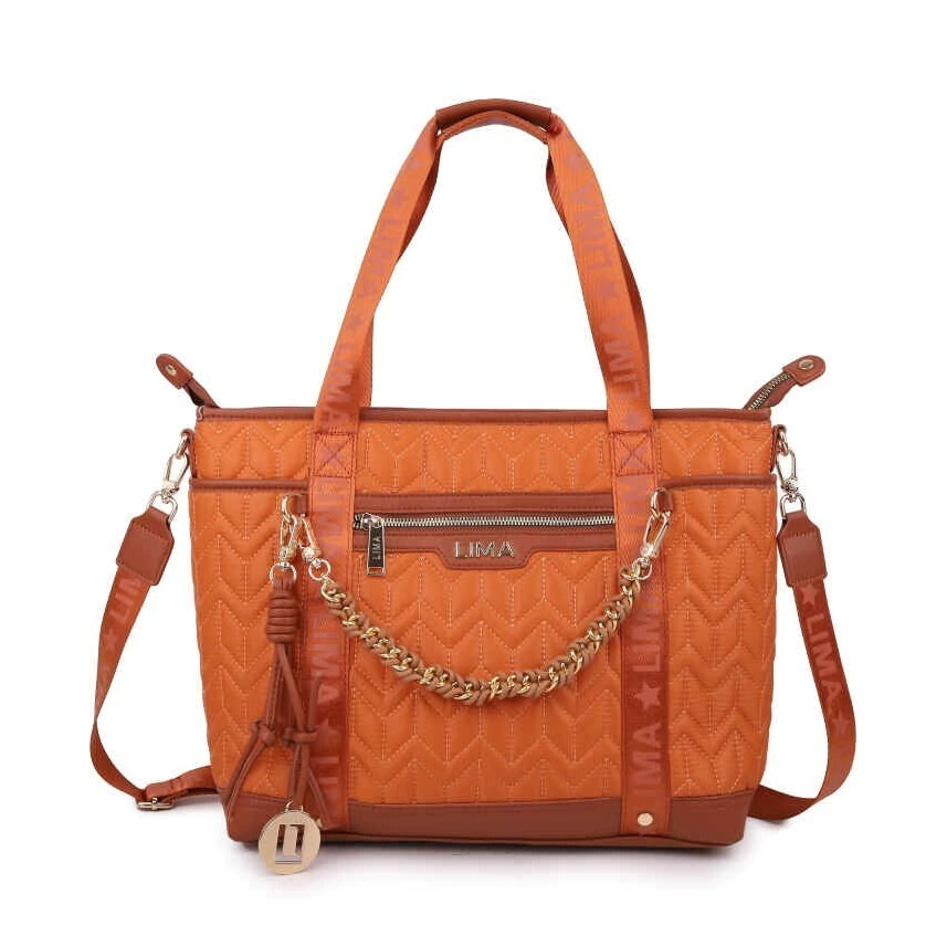 CARTERA CHLOE LIMA CARAMEL