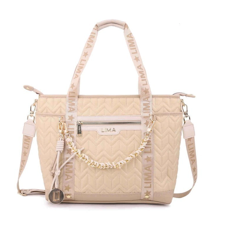 CARTERA CHLOE LIMA CAMEL