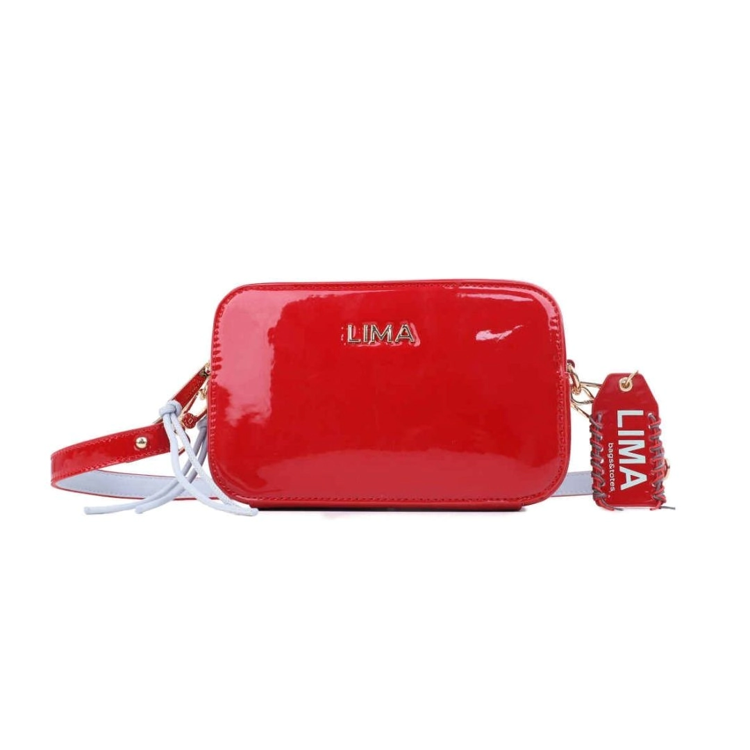 BANDOLERA SIENNA LIMA ROJO