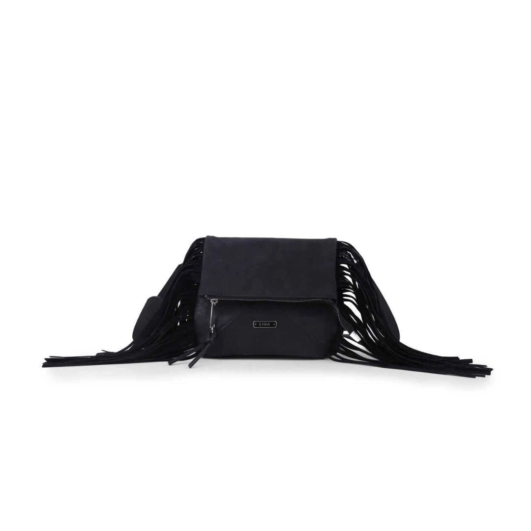 BANDOLERA SHINE LIMA BLACK