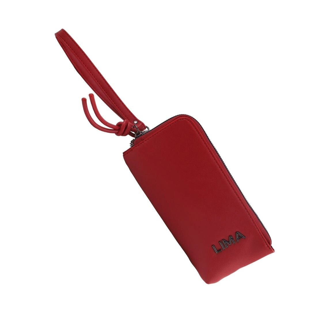 PORTA ANTEOJOS LEONOR LIMA ROJO