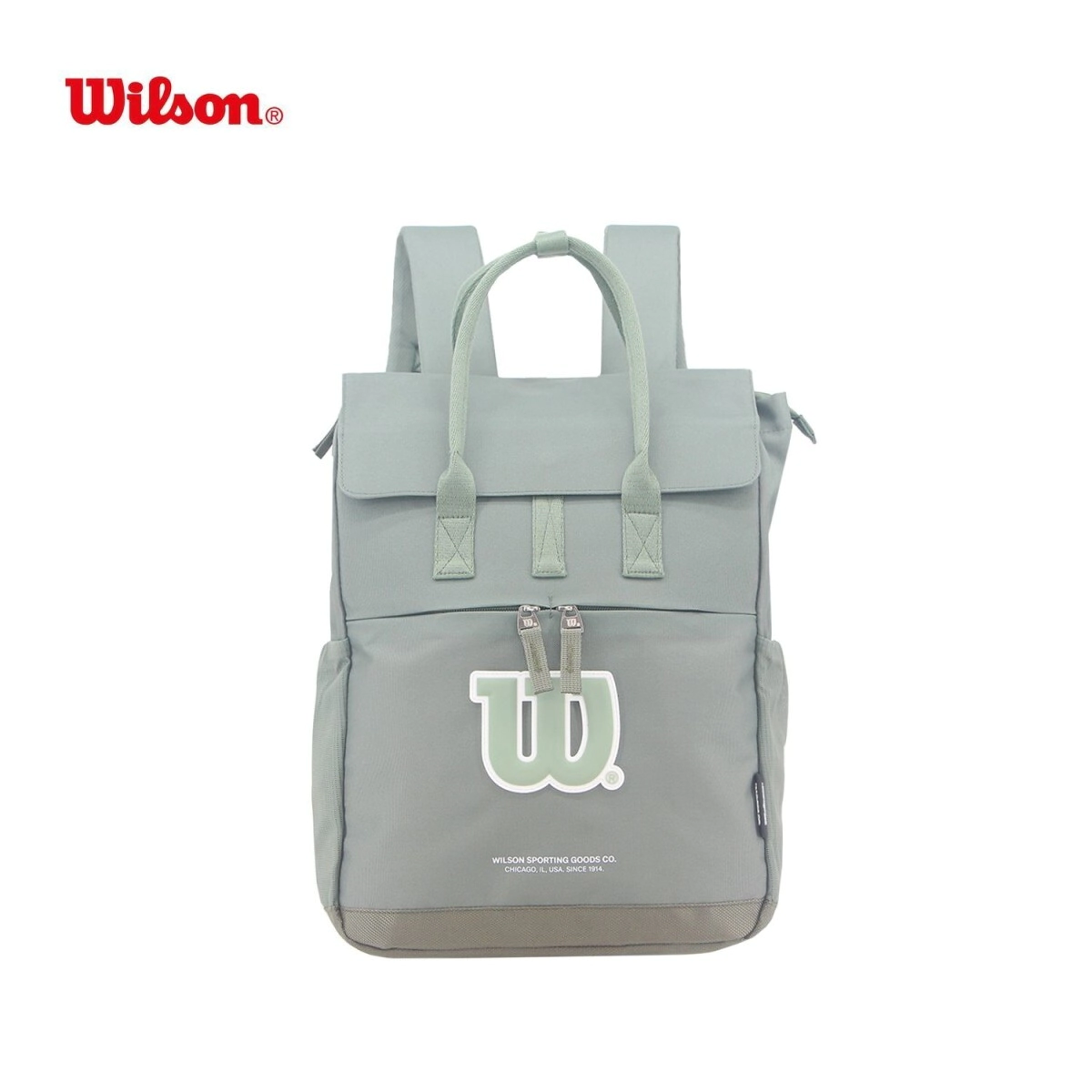 MOCHILA WILSON SQUARE 16" VERDE