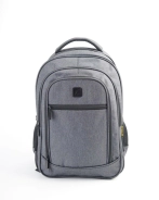 MOCHILA BACKPACK DUBLIN BLACK TRAVEL BLUE