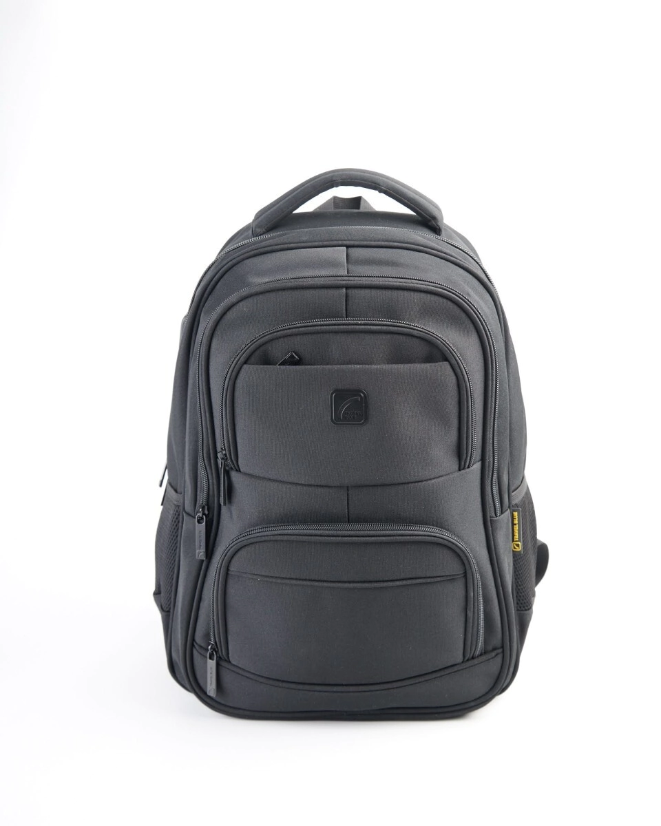 MOCHILA BACKPACK MEDELLIN BLACK TRAVEL BLUE